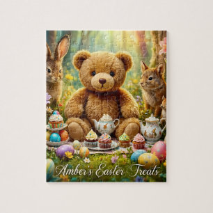 AMBER ~ Easter Treats ~ Teddy's Easter Teaparty ~ Jigsaw Puzzle
