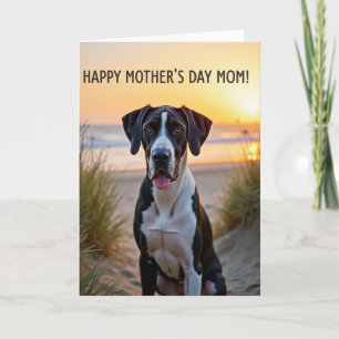 Amber Eyes Mothers Day Card