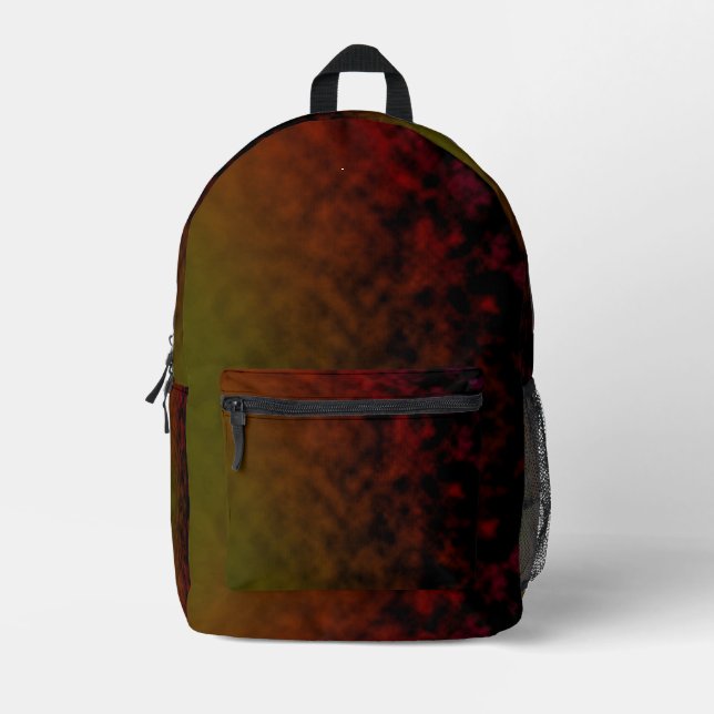 Amber Fade Printed Backpack (Front)