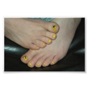 Amber Feet Photo Print
