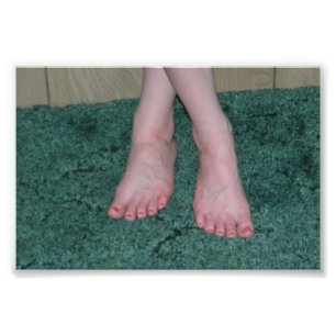 Amber Feet Photo Print