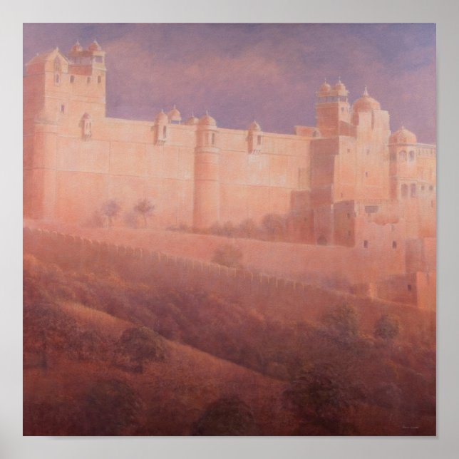 Amber Fort Jaipur Poster (Front)