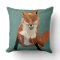 Amber Fox Pillow