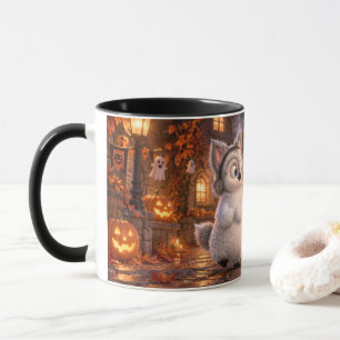 Amber & Frosty Halloween Night Mug