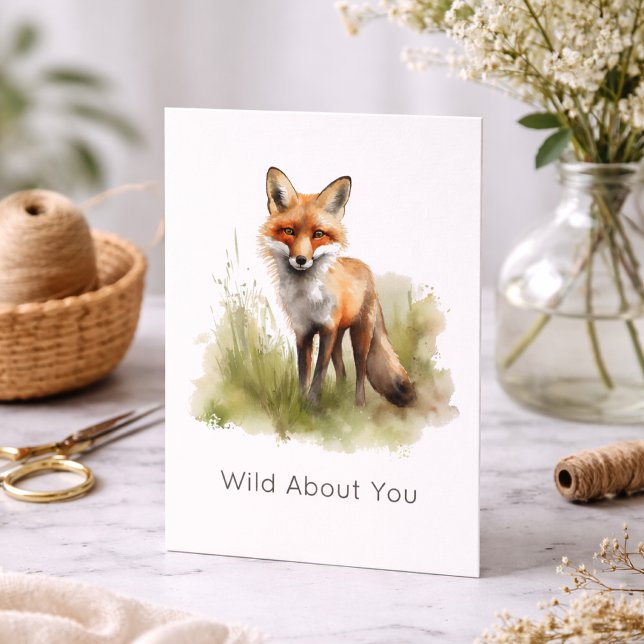 Amber Gaze: Meadow Fox, custom Thank You Card (Creator Uploaded)
