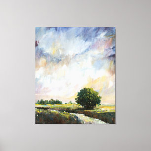 Amber Glow II Canvas Print