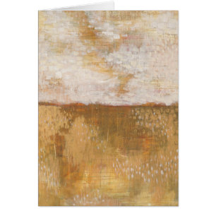 Amber Horizon Abstract Print   Melissa Averinos