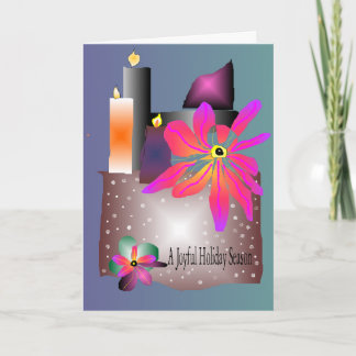 AMBER SILVERSTAR'S HOLIDAY HAPPY DAY GREETINGS CARD