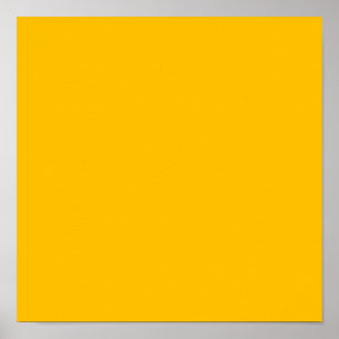 Amber	 (solid color)  poster