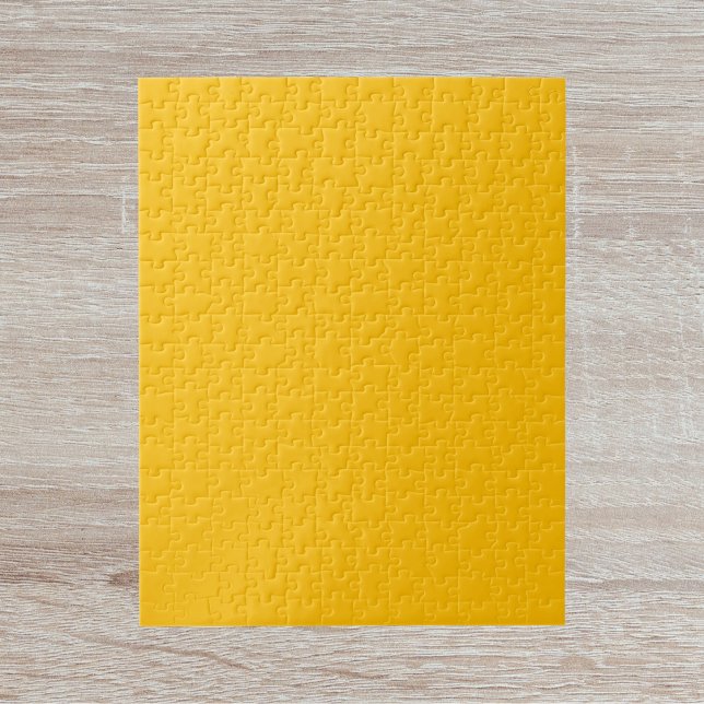 Amber Solid Colour Jigsaw Puzzle (Creator Uploaded)