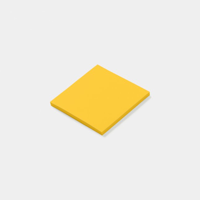Amber	 (solid colour)  post-it notes (Angled)