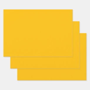 Amber	 (solid colour)  wrapping paper sheet