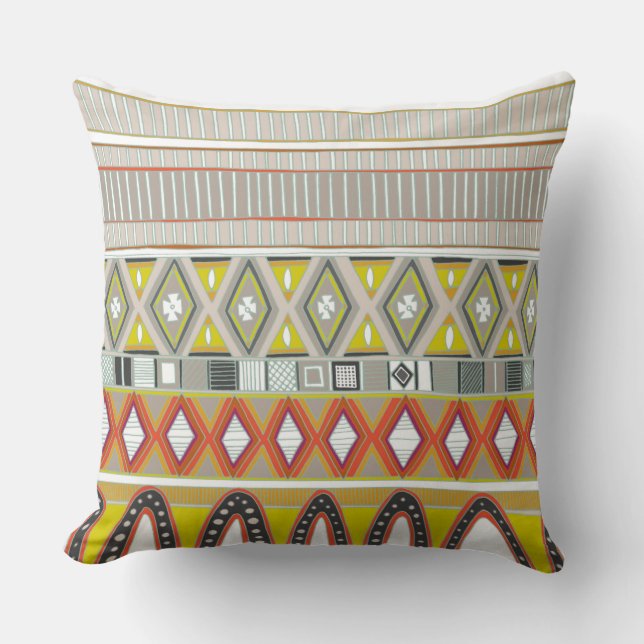 amber veneto II Throw Pillow (Front)