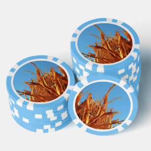 Amber Waves Poker Chips