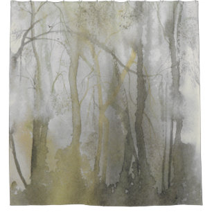 Amber Wilds Watercolor Abstract Print