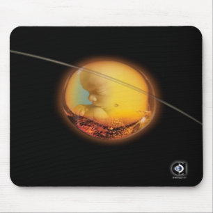 AMBER WOMB MOUSE PAD