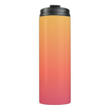 Amber yellow Gift Sport thermal tumbler