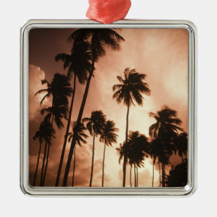 Ambergris Caye, Belize, Central America. 2 Metal Ornament