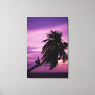 Ambergris Caye, Belize, Central America. Canvas Print
