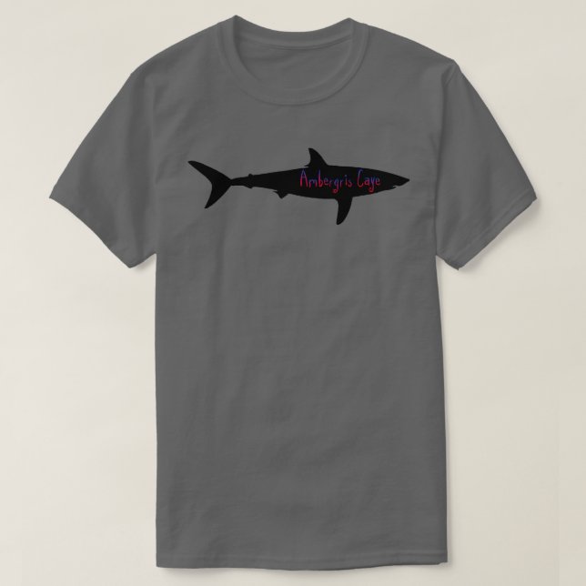Ambergris Caye Belize T-Shirt (Design Front)