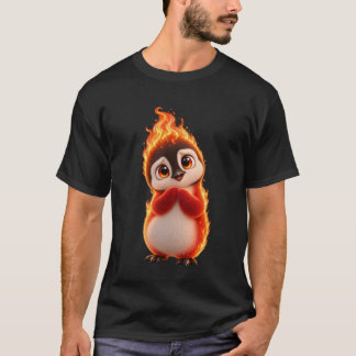 Amberlicious Fire Penguin  T-Shirt