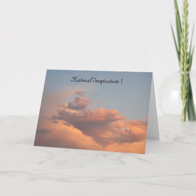 Ambers Natural Inspiration Card ! (Front)