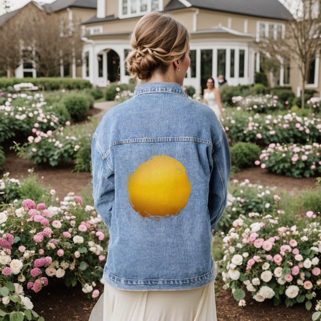 Amberwake Dusk Denim Jacket (Wedding Back)