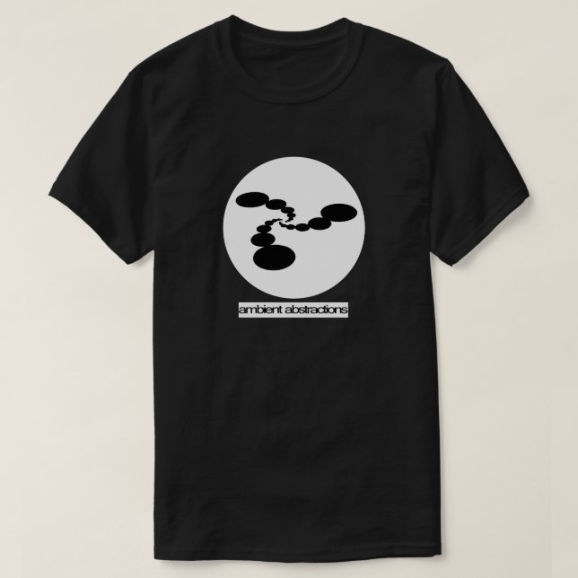 Ambient Abstractions Logo Black Shirt (Design Front)