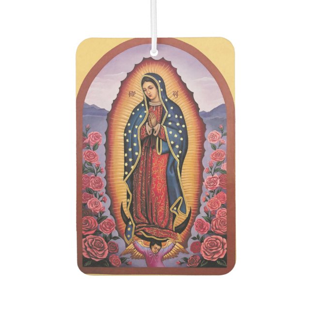 Ambientador de Guadalupe Air Freshener (Front)