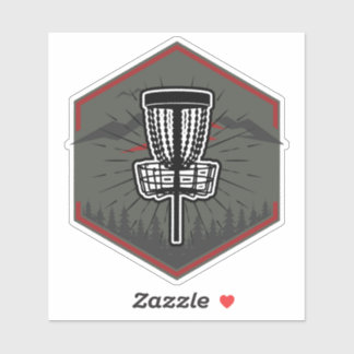 Ambiguous Disc Golf Sticker