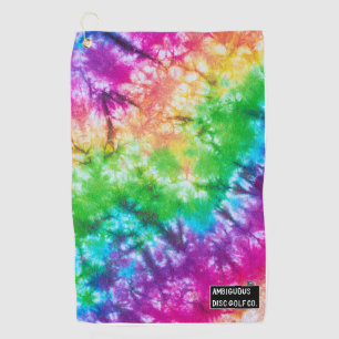 Ambiguous Disc Golf Tie-Dye Disc Towel