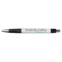Ambition slogan pen