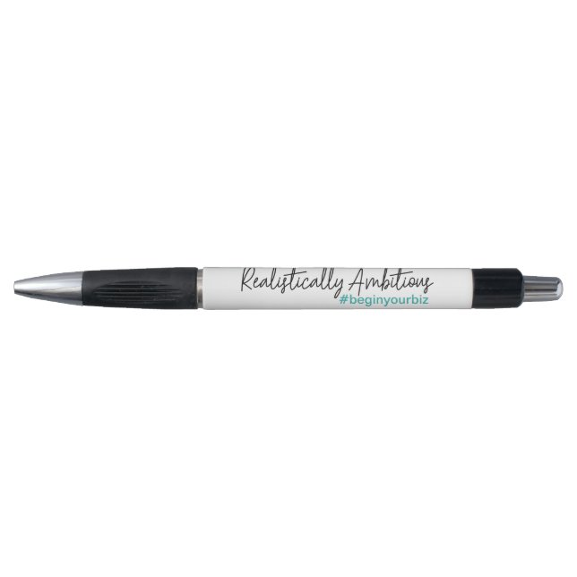 Ambition slogan pen (Front)