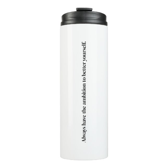 Ambition Thermal Tumbler (Front)