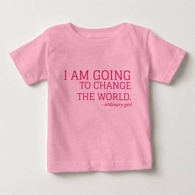 Ambitious Kid Baby T-Shirt (Front)