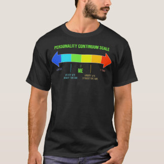 Ambivert Personality Continuum Scale T-Shirt