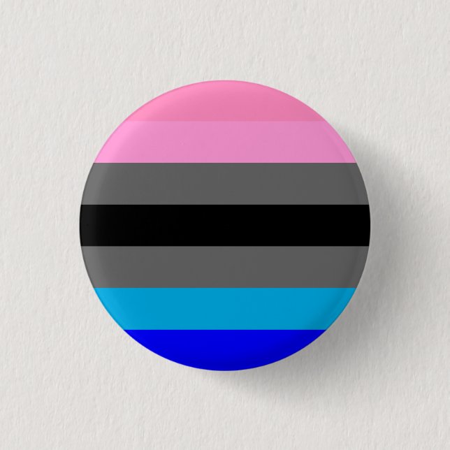Ambonec Pride Flag 1 Inch Round Button (Front)