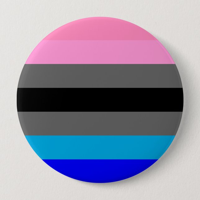 Ambonec Pride Flag 4 Inch Round Button (Front)