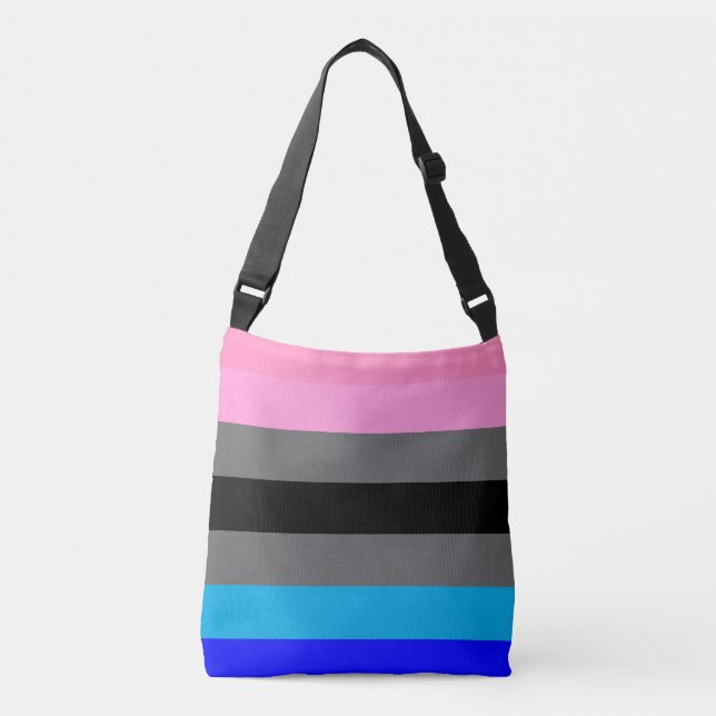 Ambonec Pride Flag Crossbody Bag (Front)