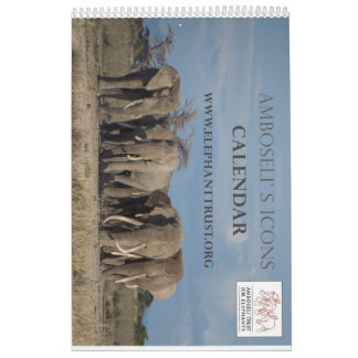 Amboseli Icons Calendar