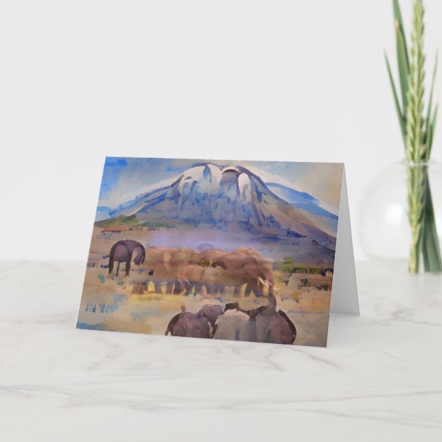 Amboseli  note card (Front)