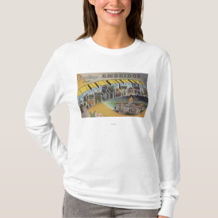 Ambridge, Pennsylvania - Large Letter Scenes T-Shirt