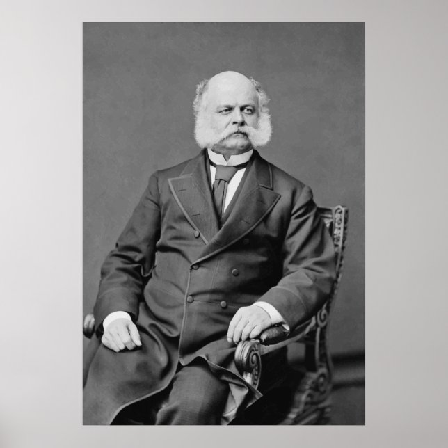 Ambrose Burnside and His Sideburns Poster (Front)