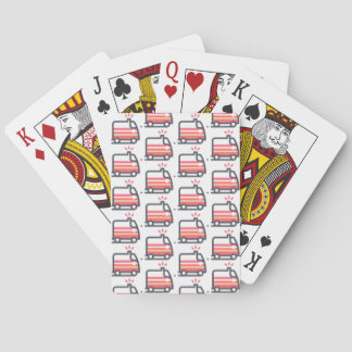 Ambulance 911 playing cards