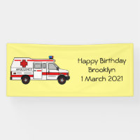 Ambulance cartoon illustration