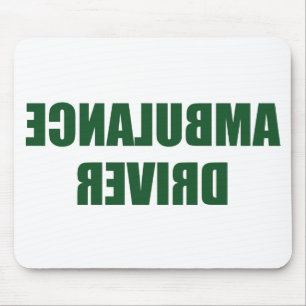 Ambulance Driver Mouse Pad