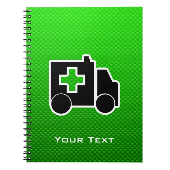 Ambulance; Green Notebook (Front)