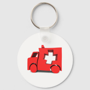 ambulance keychain