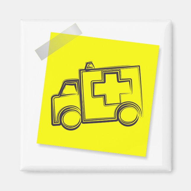 Ambulance Magnet (Front)