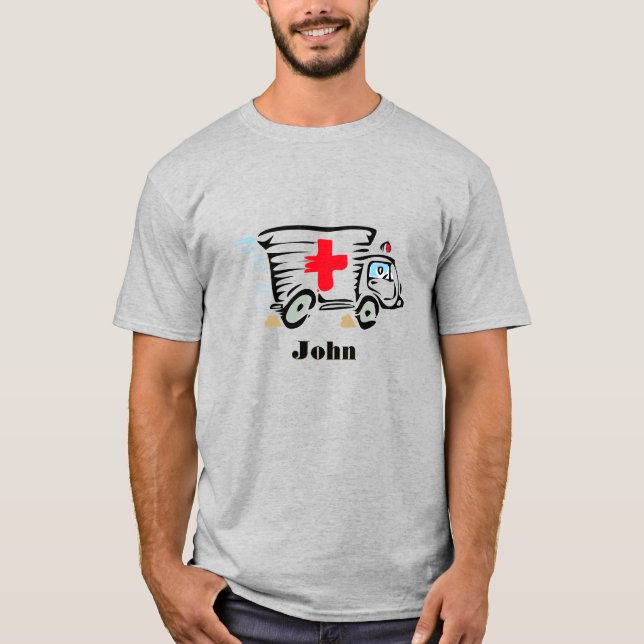 Ambulance Paramedic Medical T-Shirt (Front)